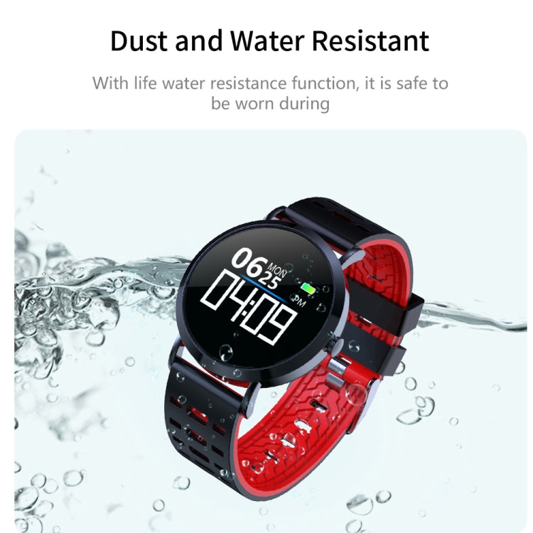CV08C 1.0 inches TN Color Screen Smart Bracelet IP67 Waterproof, Silicone Watchband, Support Call Reminder /Heart Rate Monitoring /Sleep Monitoring / Sedentary Reminder